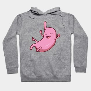 Cartoon Kawaii Stomach Hoodie